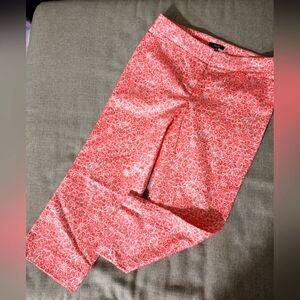 SPRINGS COMING!!!!Rafaela Coral & White Ladies Capris Pant